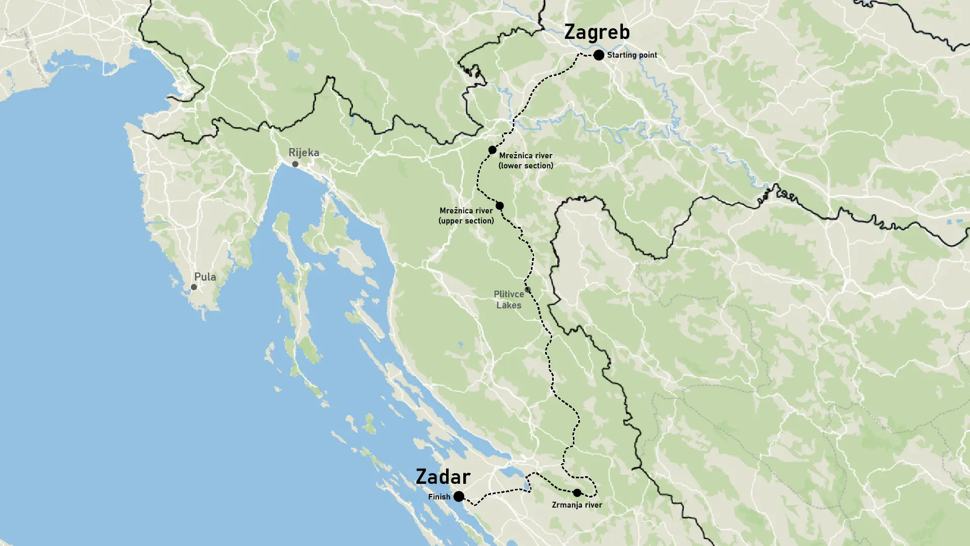 PCA map