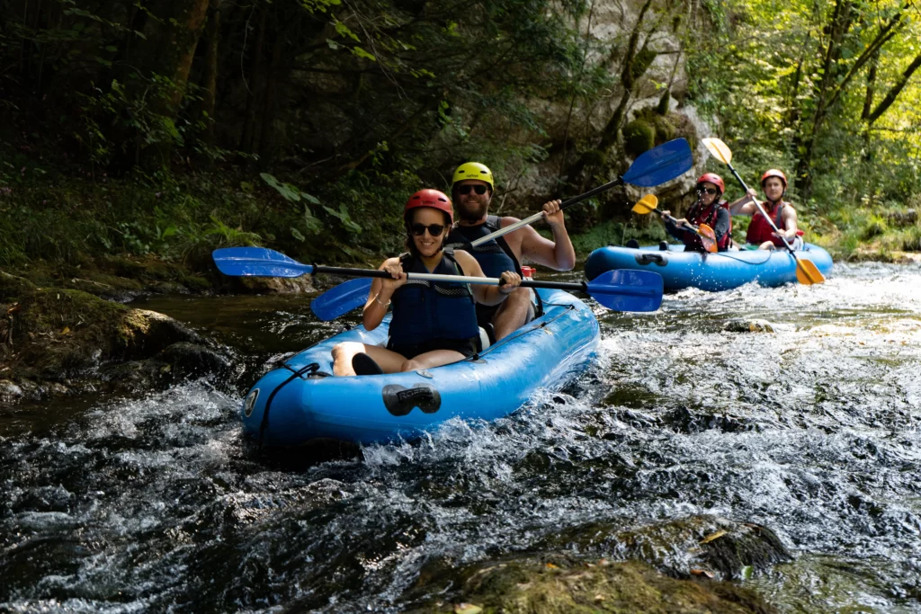 Mreznica kajaktour in Kroatien