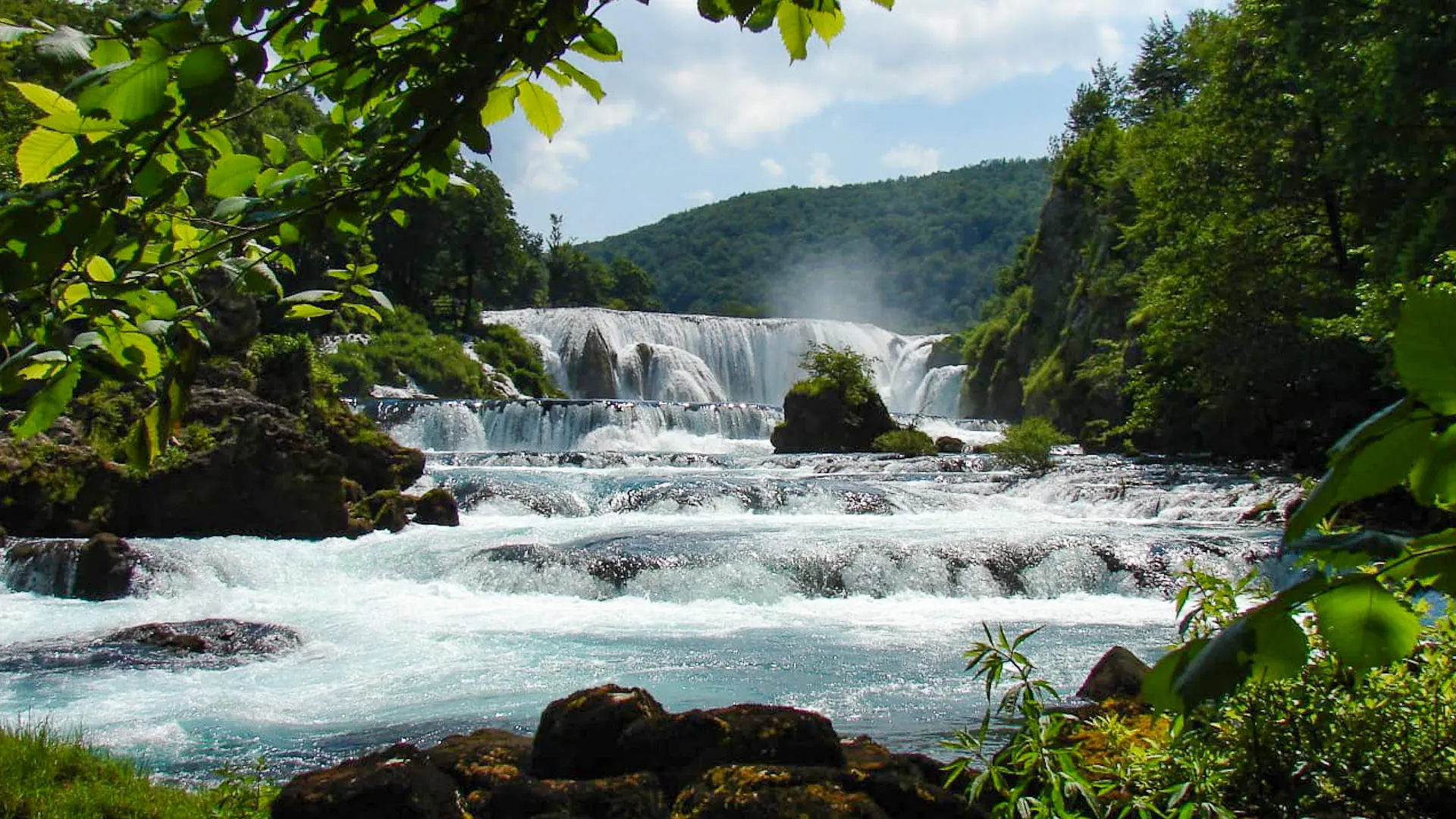 Štrbački buk na rijeci Uni