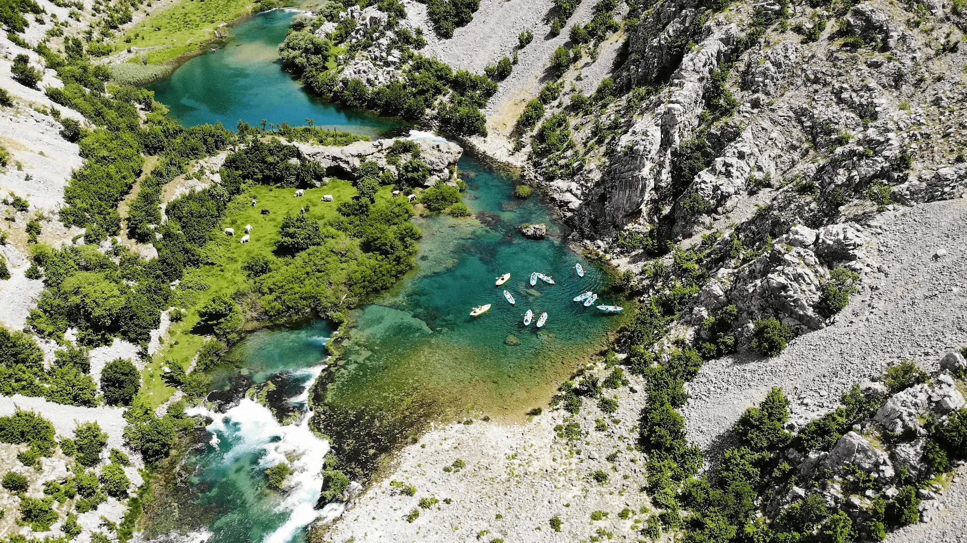 Group Waiting for Guide